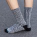 5 Pairs Unisex Sweat  absorbent Breathable Thicken Warm Outdoor Mountaineering Tube Sock