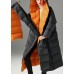 Hot Dark Gray hooded Loose Winter Duck Down Coats