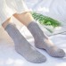 5 Pairs Women Cotton Nylon Jacquard Floral Lace  trimmed Breathable Comfy Silk Stockings